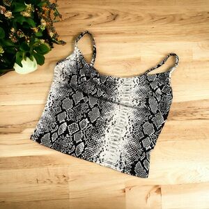 Snakeskin Tank Top